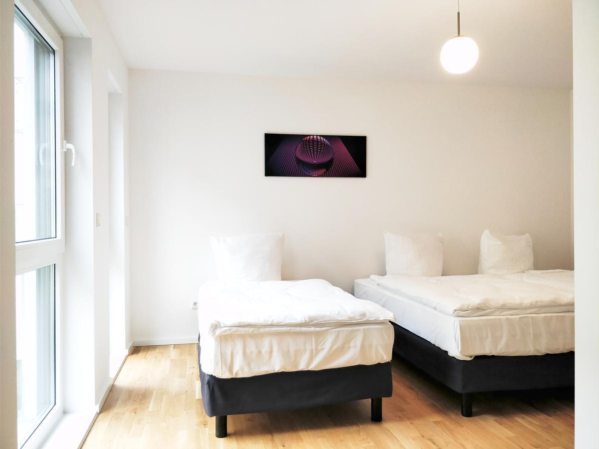 Avi City Apartments Kinghouse Дюселдорф Екстериор снимка